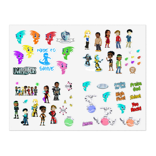 Lightgliders Assorted Stickers Sheet