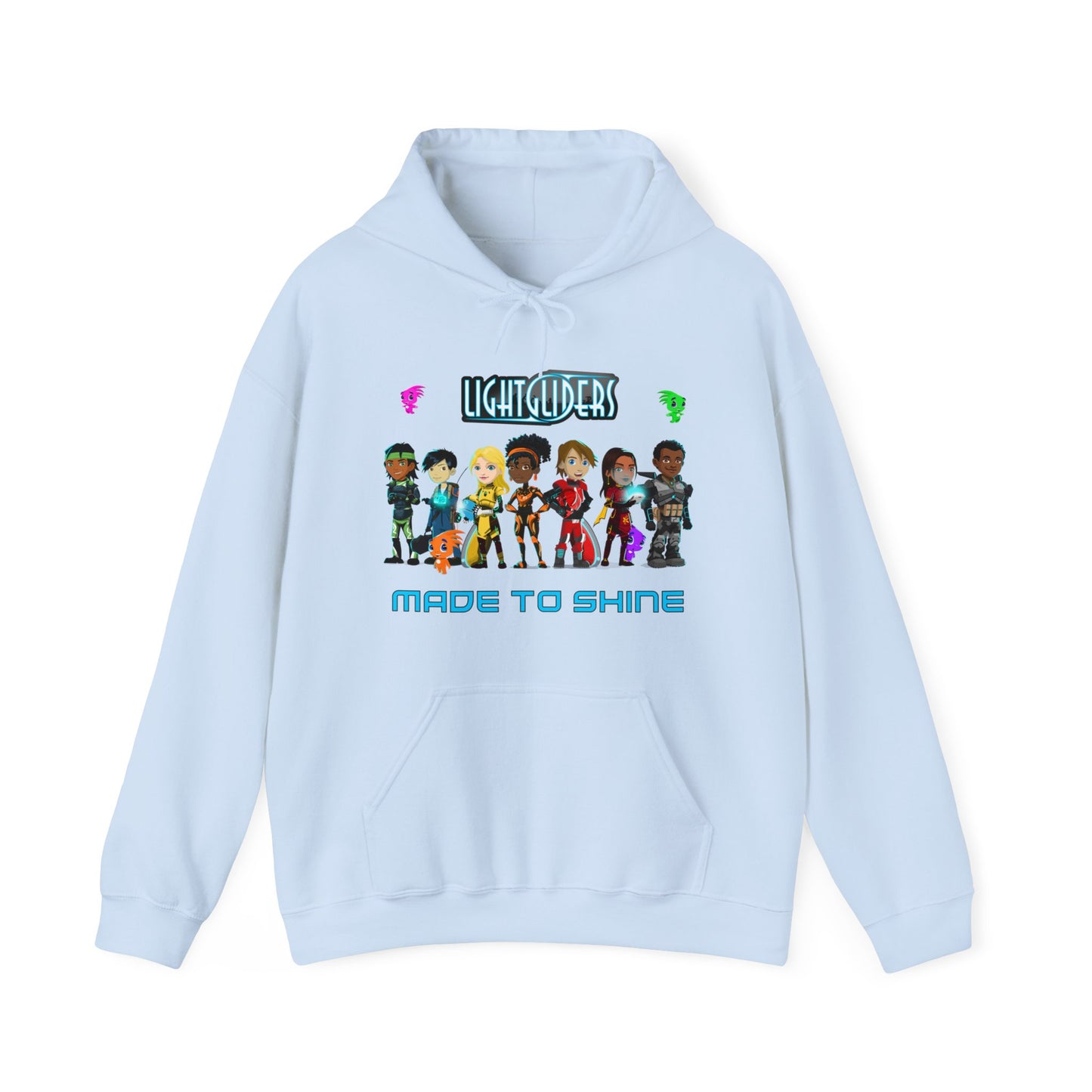 Lightgliders Made to Shine — Hooded Sweatshirt — Unisex Heavy Blend™