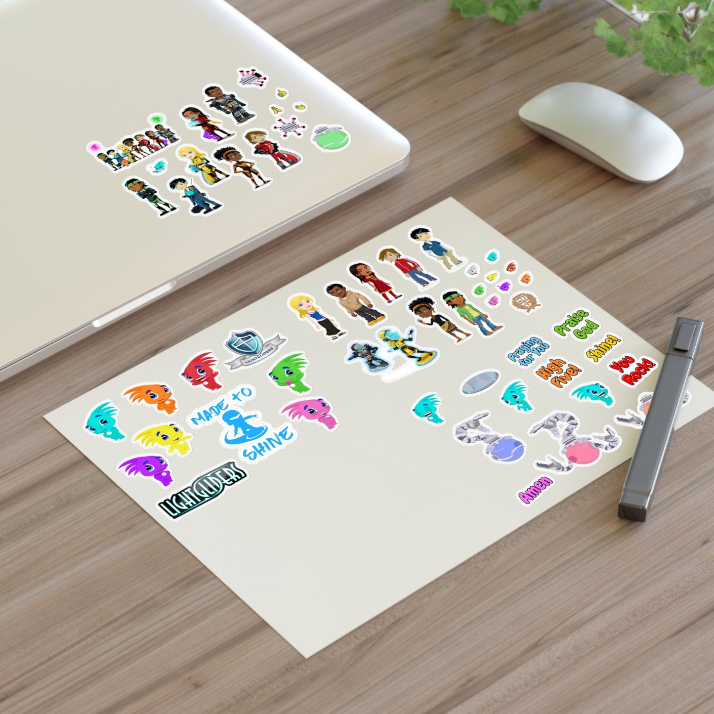 Lightgliders Assorted Stickers Sheet