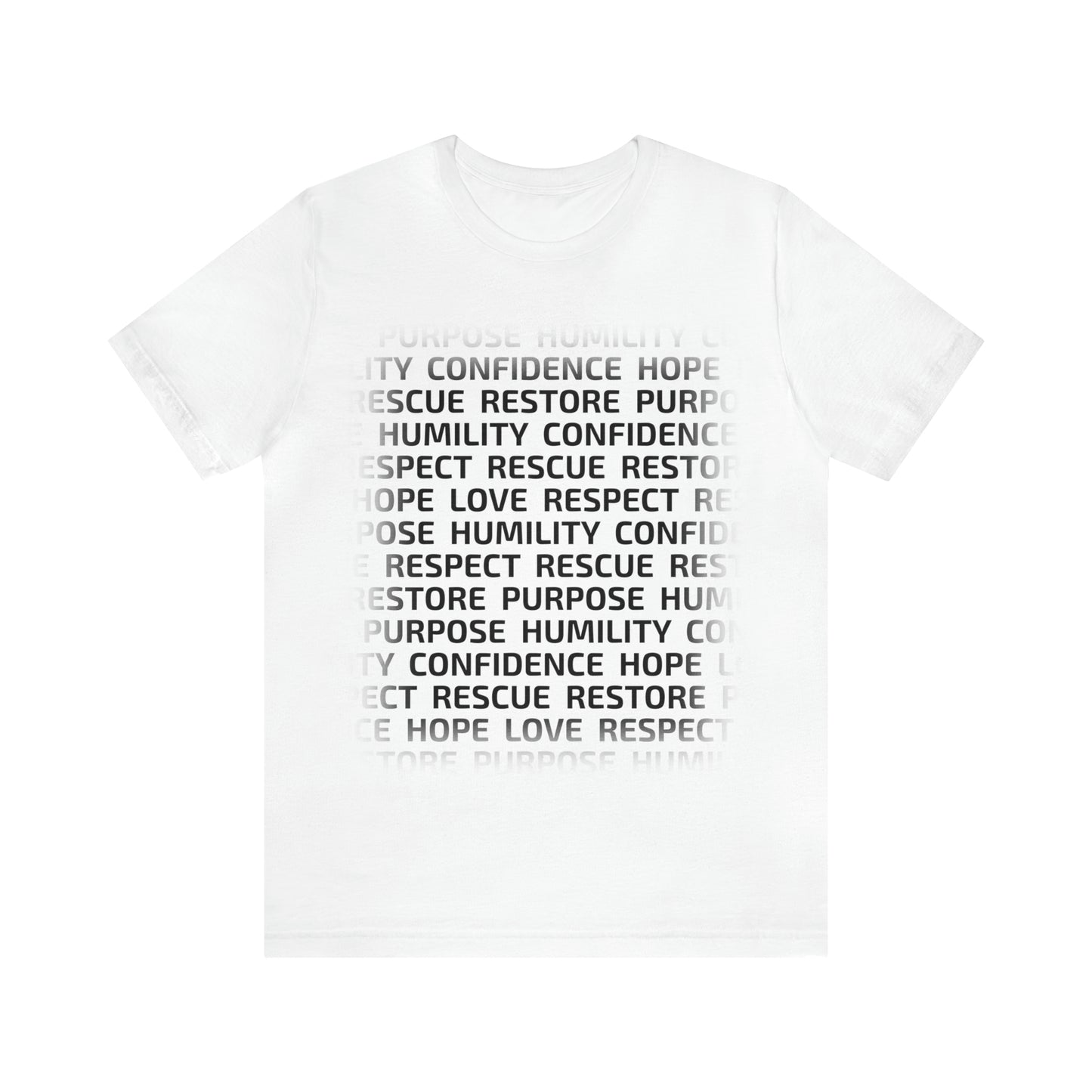 Values & Goals Block Adult Tee