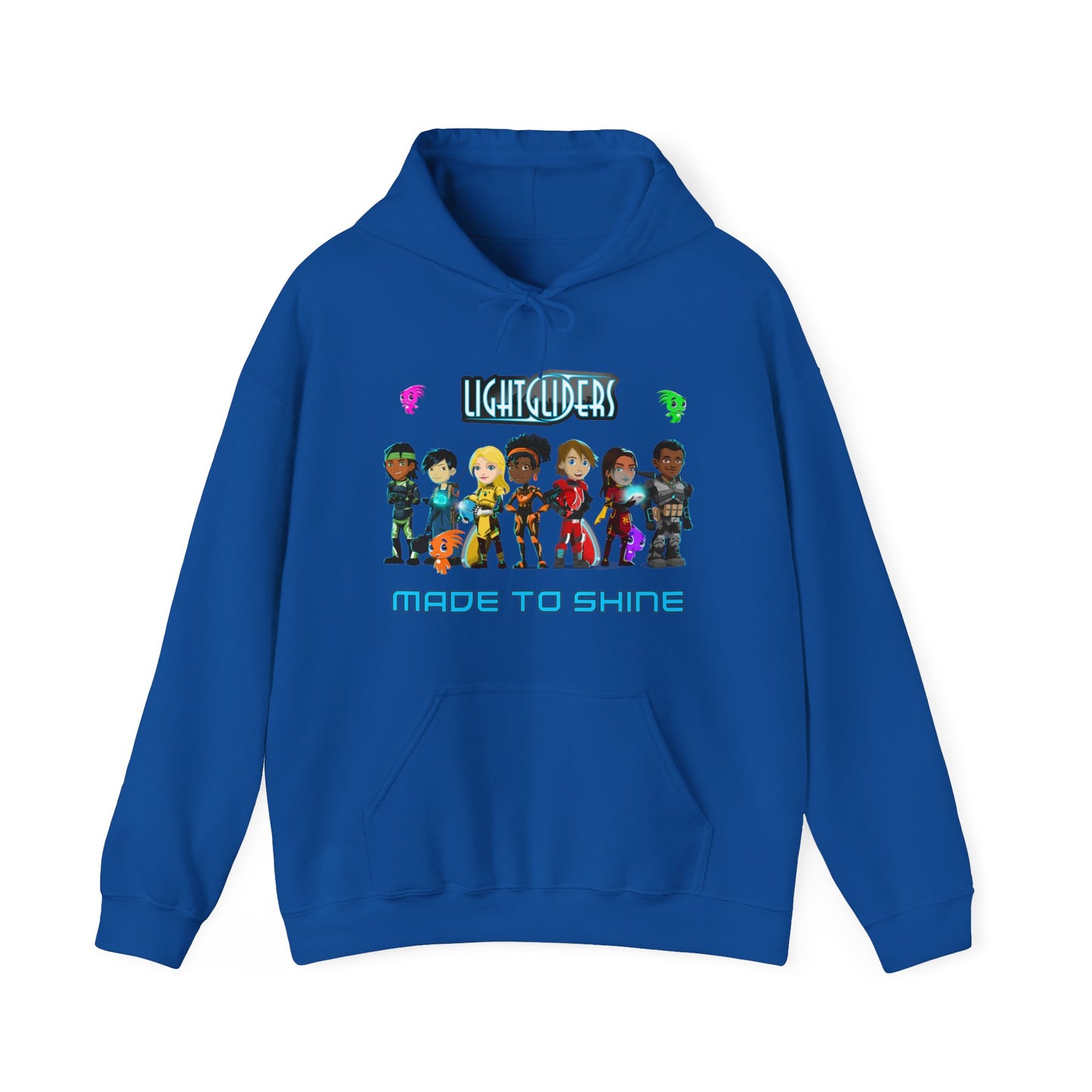 Lightgliders Made to Shine — Hooded Sweatshirt — Unisex Heavy Blend™