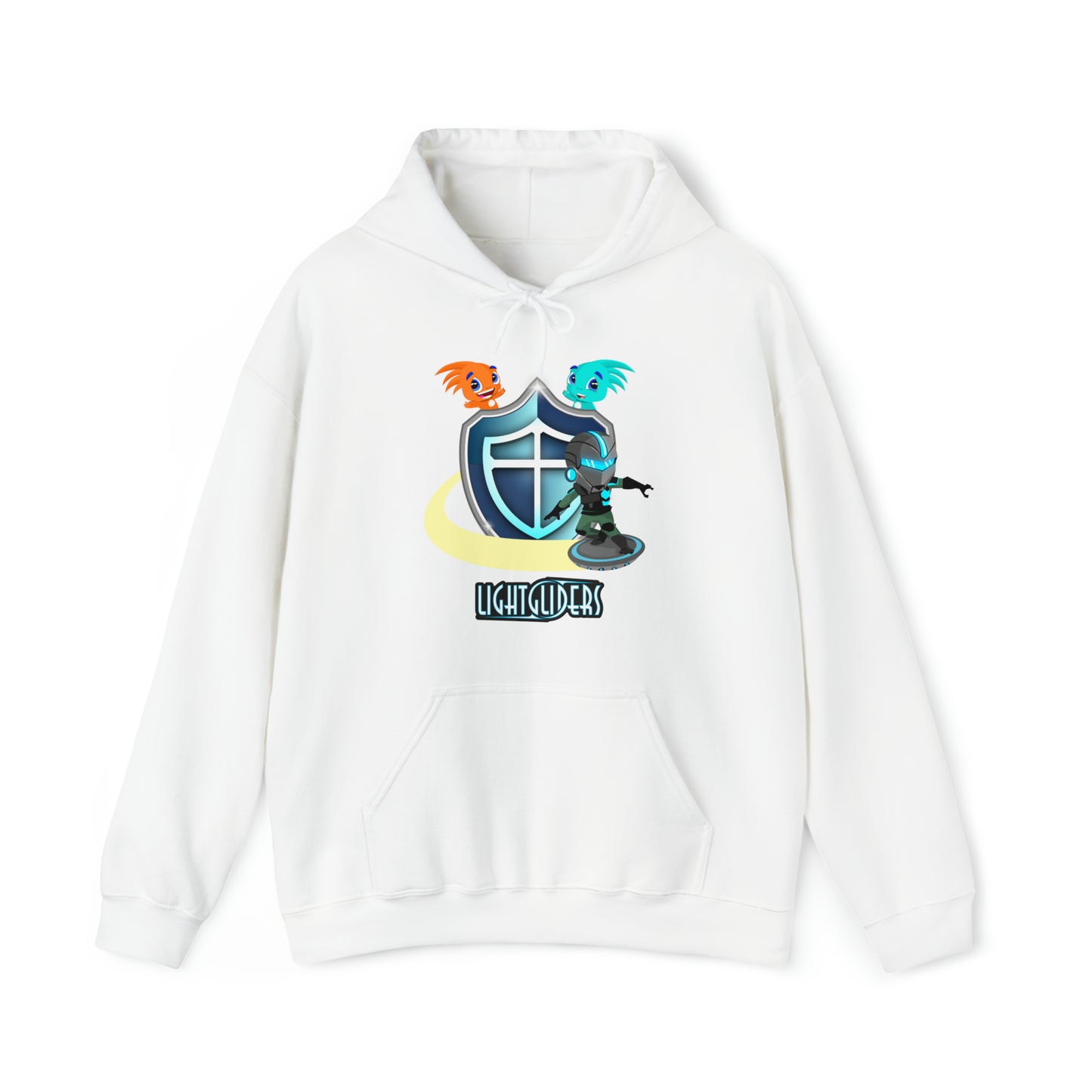 Lightgliders Crest — Hooded Sweatshirt — Unisex Heavy Blend™