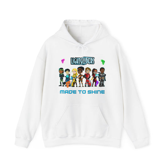 Lightgliders Made to Shine — Hooded Sweatshirt — Unisex Heavy Blend™