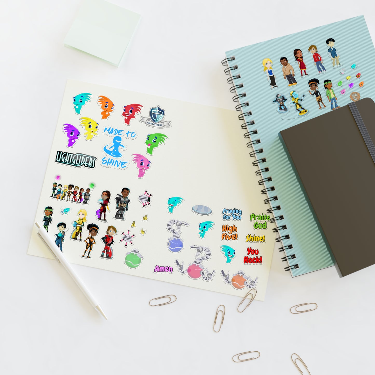Lightgliders Assorted Stickers Sheet