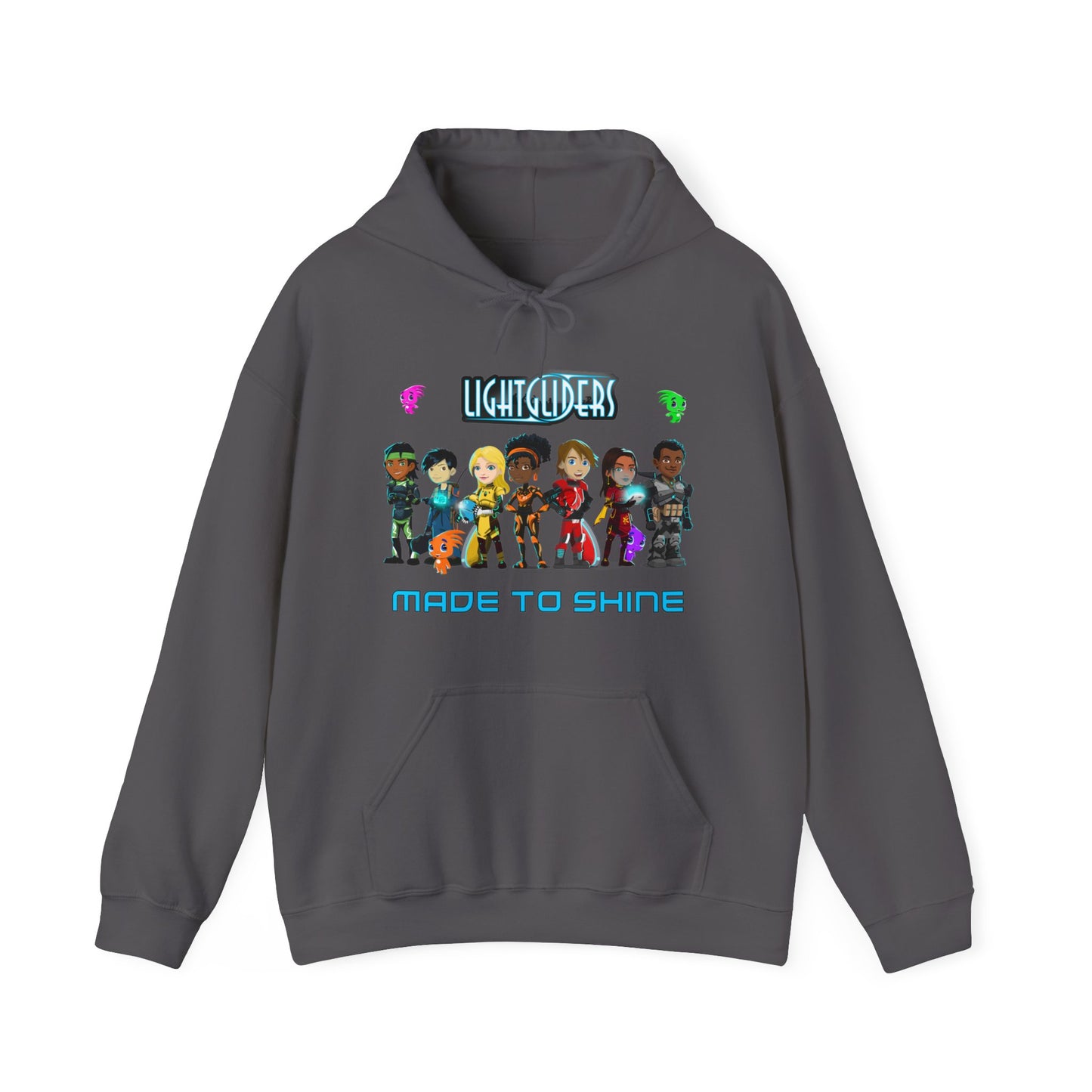 Lightgliders Made to Shine — Hooded Sweatshirt — Unisex Heavy Blend™