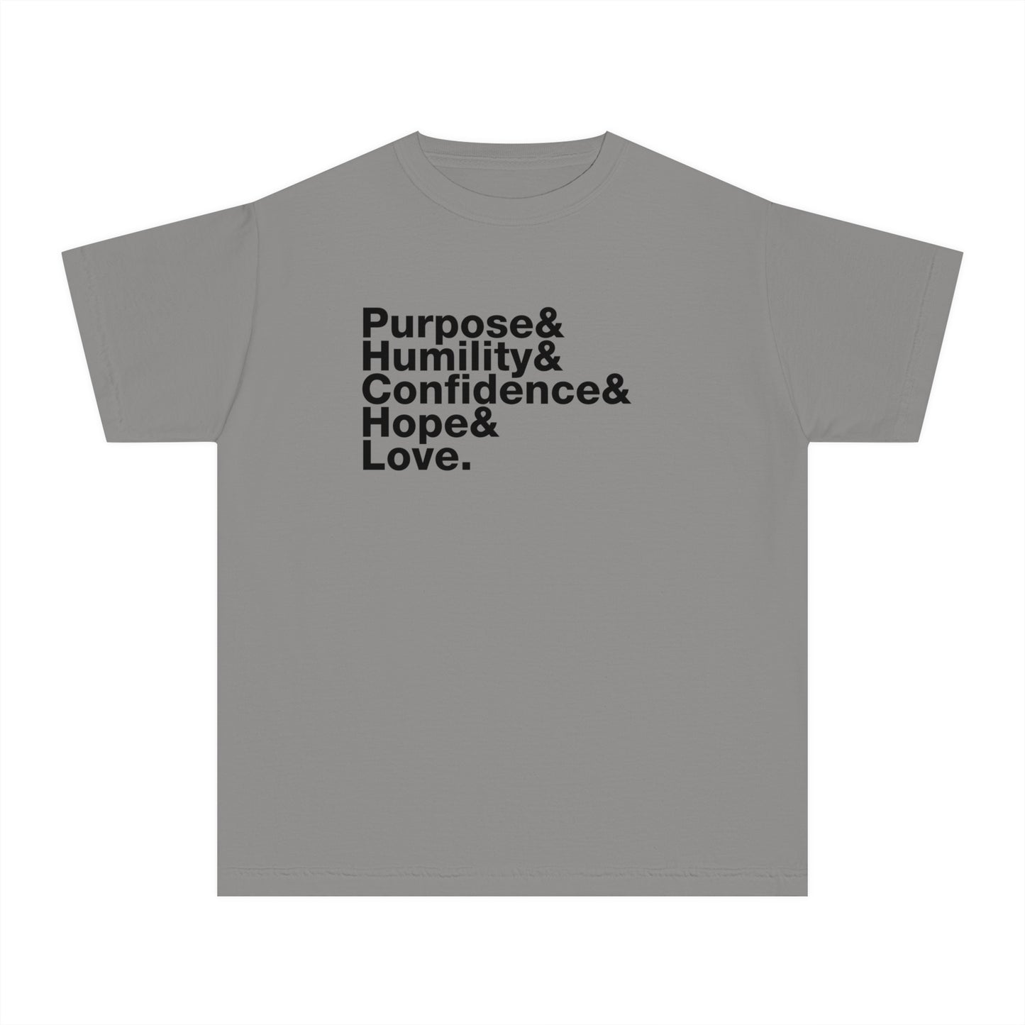 Lightglider Values Comfort Colors Youth Tee