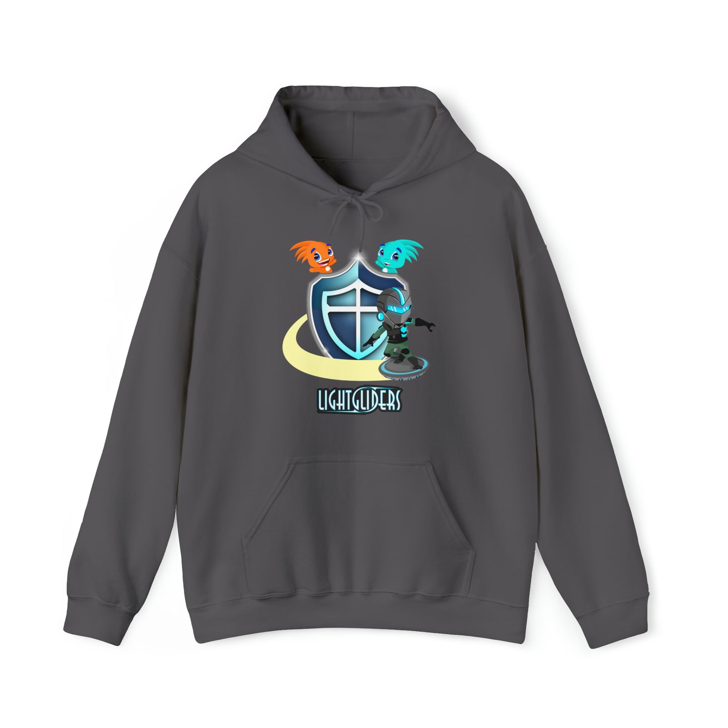 Lightgliders Crest — Hooded Sweatshirt — Unisex Heavy Blend™