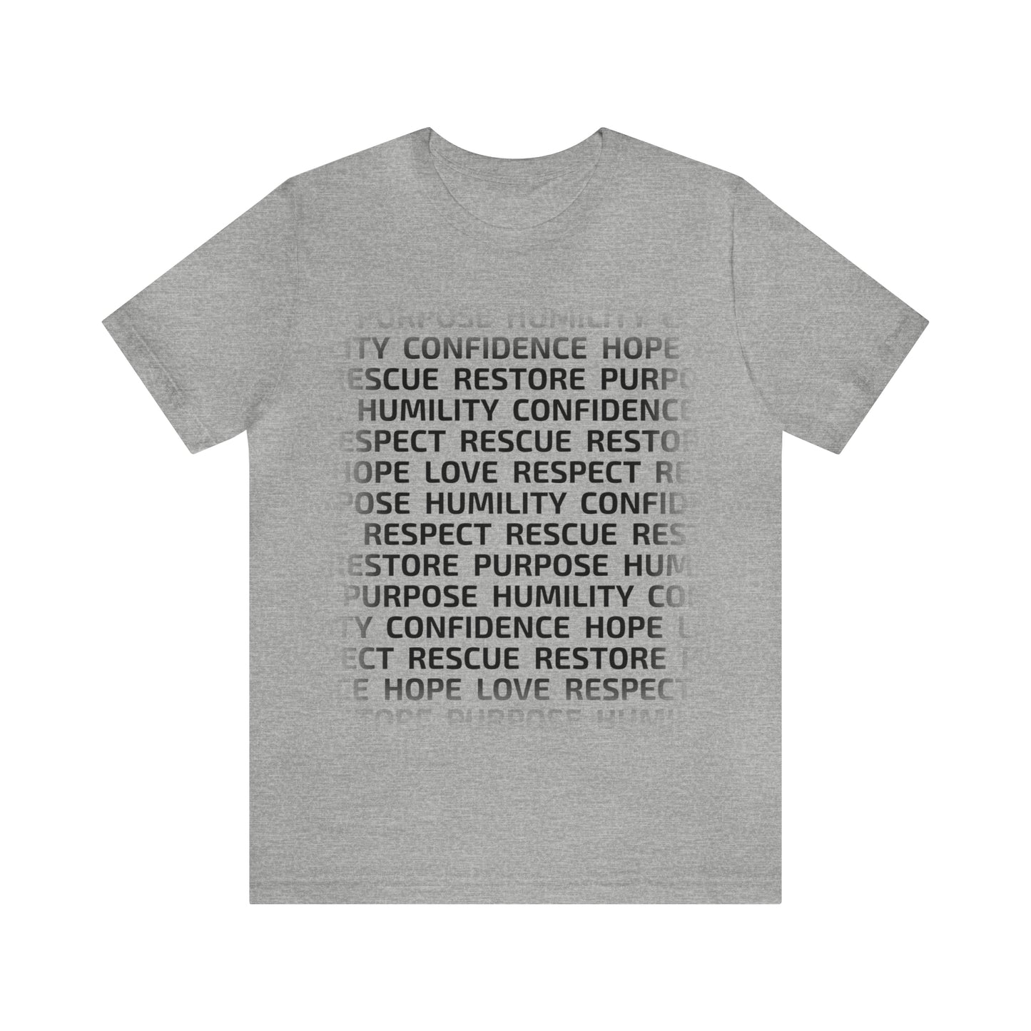 Values & Goals Block Adult Tee
