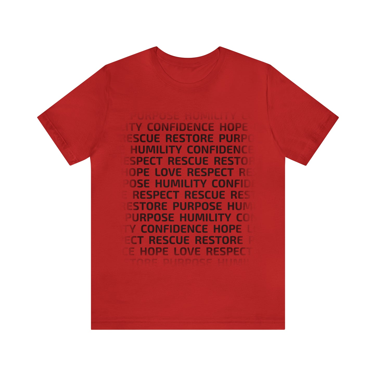Values & Goals Block Adult Tee