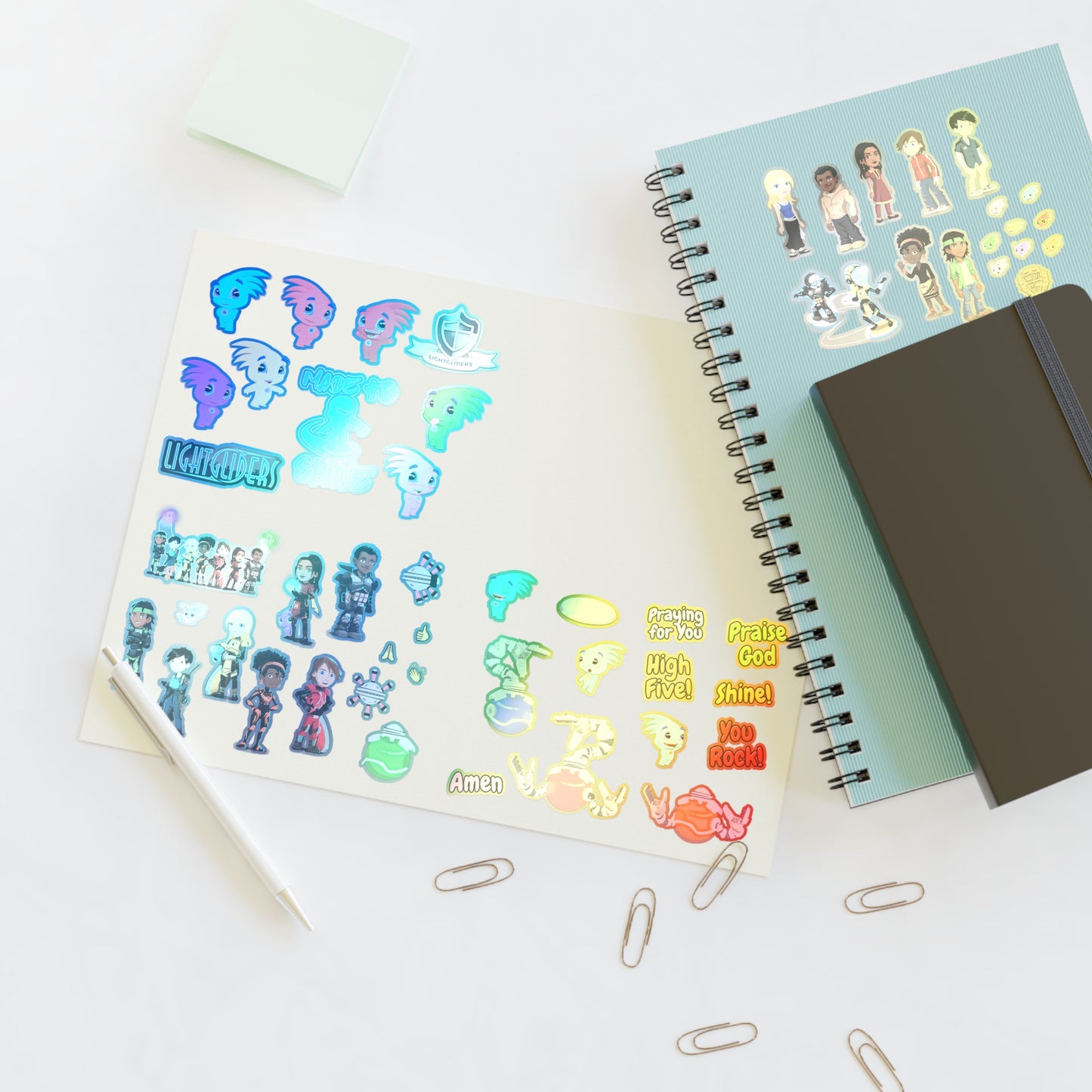 Lightgliders Assorted Stickers Sheet