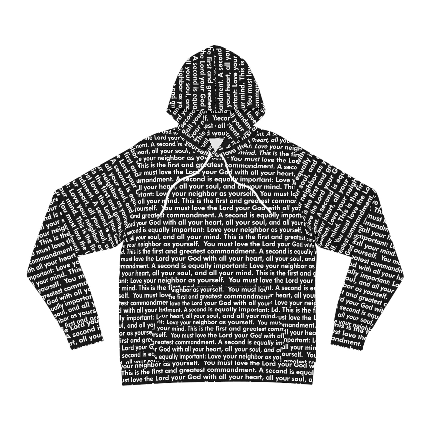 Love Your Neighbor All Over Print Adult Hoodie