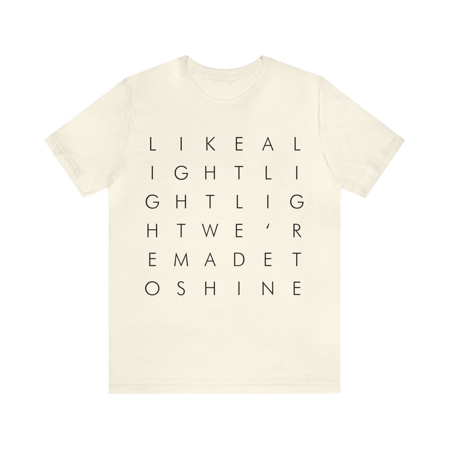 Like A Light Adult Tee