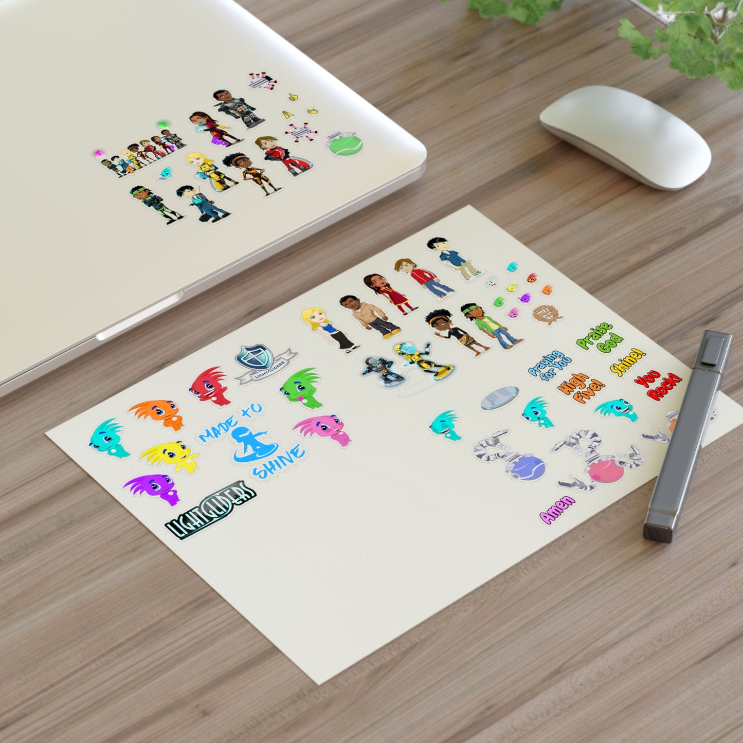 Lightgliders Assorted Stickers Sheet