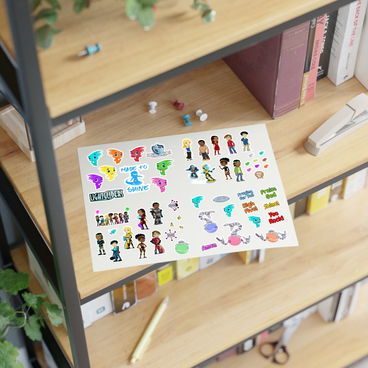 Lightgliders Assorted Stickers Sheet