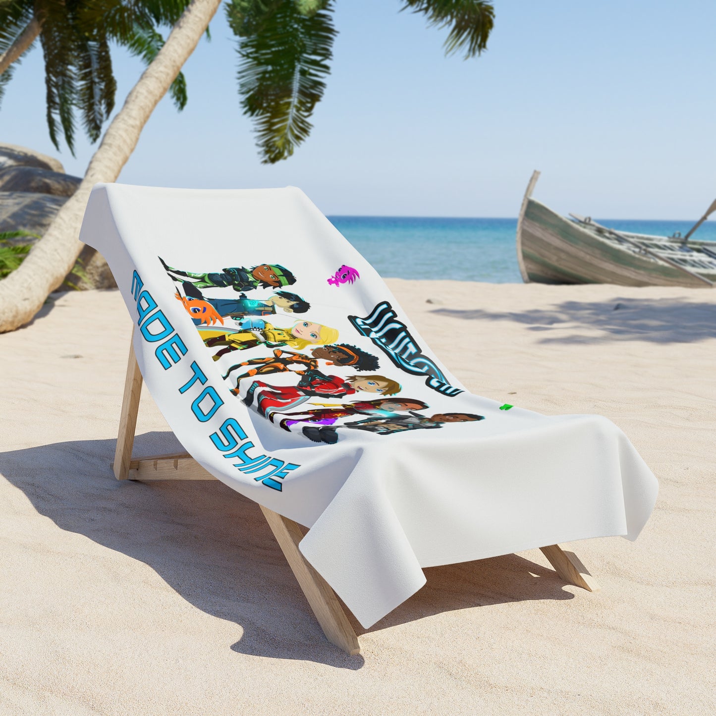 Beach Towel - Made to Shine
