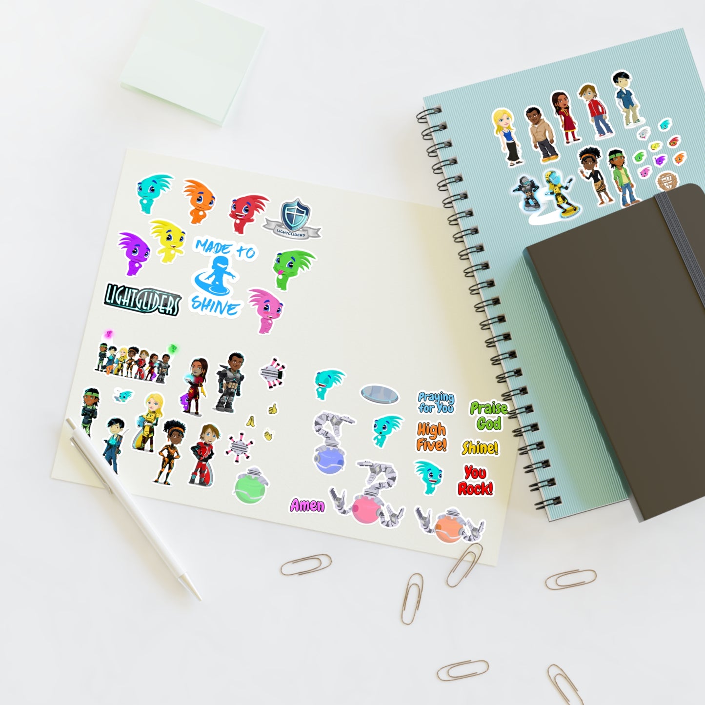 Lightgliders Assorted Stickers Sheet
