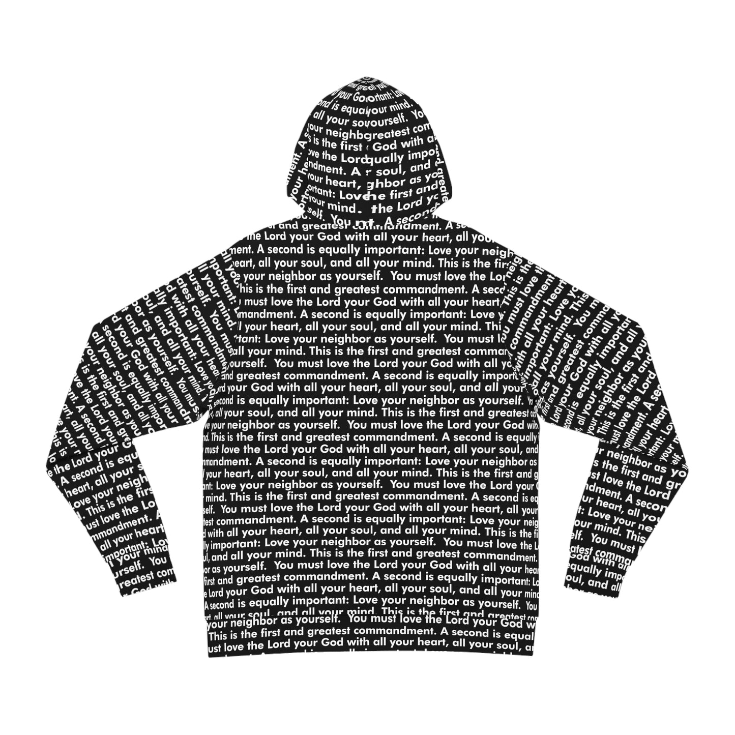 Love Your Neighbor All Over Print Adult Hoodie