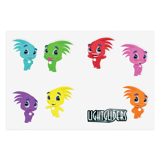 Gliddles Sticker Sheet