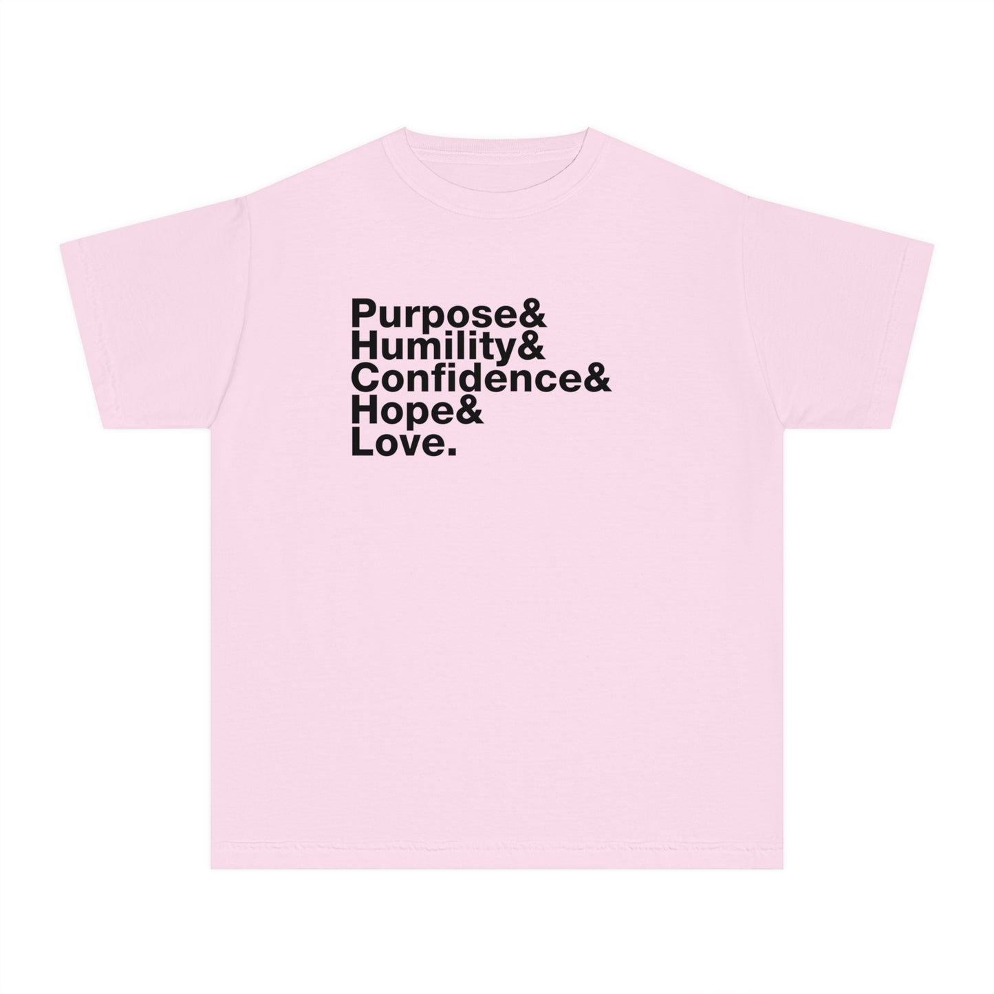 Lightglider Values Comfort Colors Youth Tee