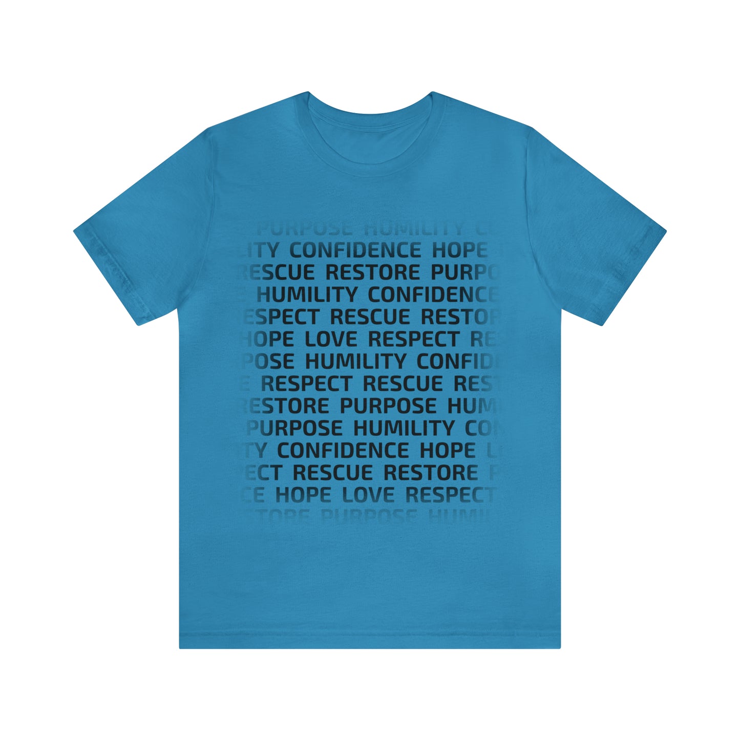 Values & Goals Block Adult Tee