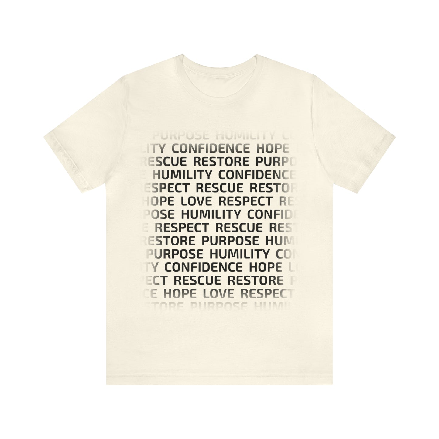 Values & Goals Block Adult Tee