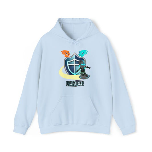 Lightgliders Crest — Hooded Sweatshirt — Unisex Heavy Blend™