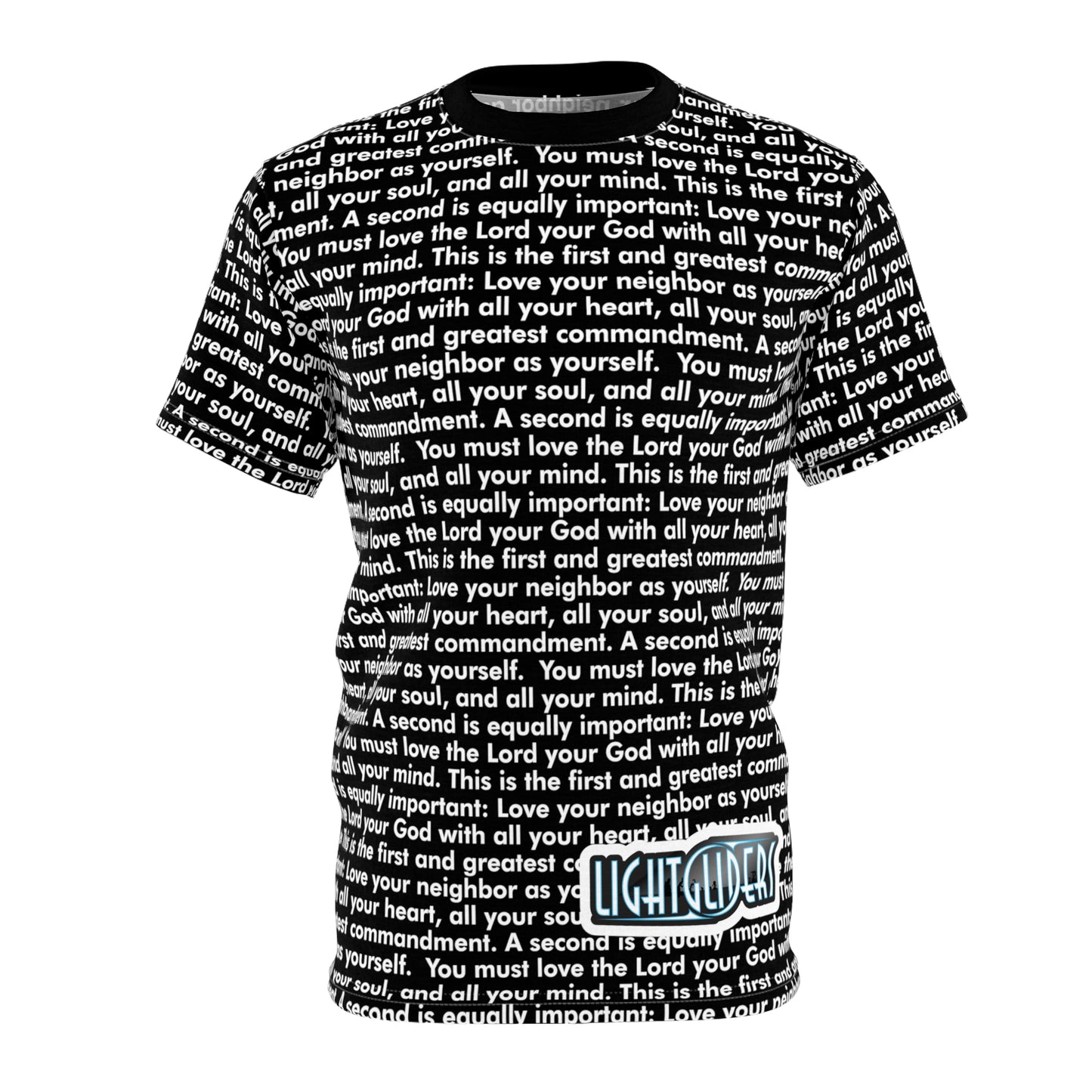 Love Your Neighbor All Over Print Adult Tee