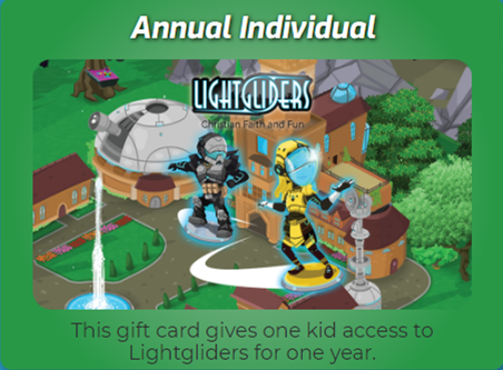 Lightgliders Annual Individual Gift Card